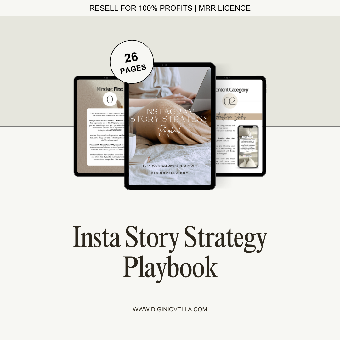 Insta Story Strategy Playbook (MRR)