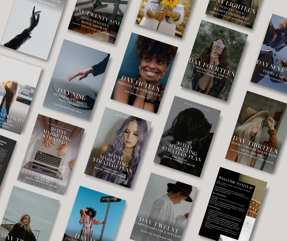 30 Day Marketing Strategy Growth Plan with MRR