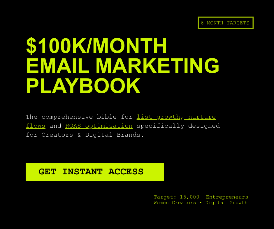 $100K Email Marketing Playbook (MRR)