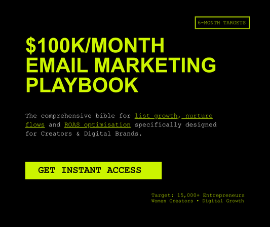 $100K Email Marketing Playbook (MRR)