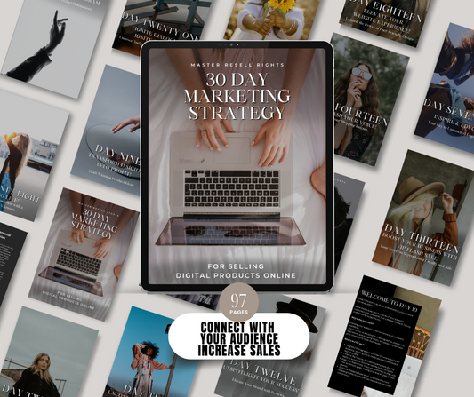 30 Day Marketing Strategy Growth Plan with MRR