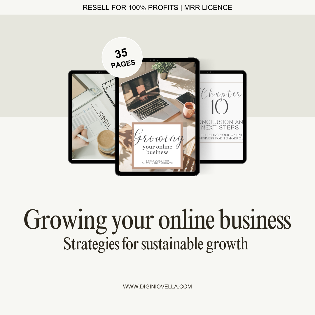 Growing Your Online Business (MRR)