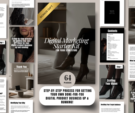 Digital Marketing Starter Kit For Stan Store (MRR) +BONUS