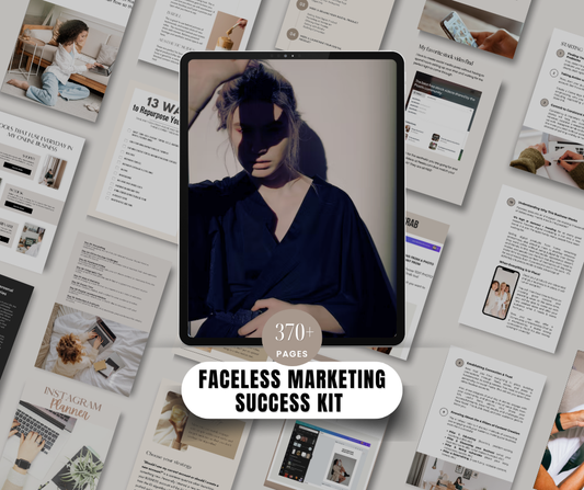 Faceless Marketing Success Kit With MRR